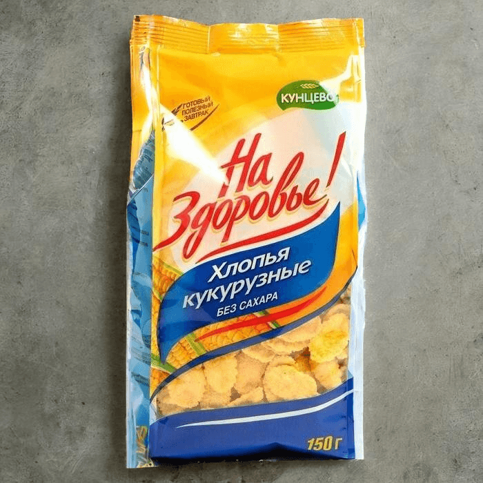 Хлопья кукурузные без сахара