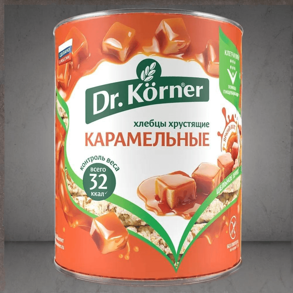 Хлебцы dr.Korner карамельные