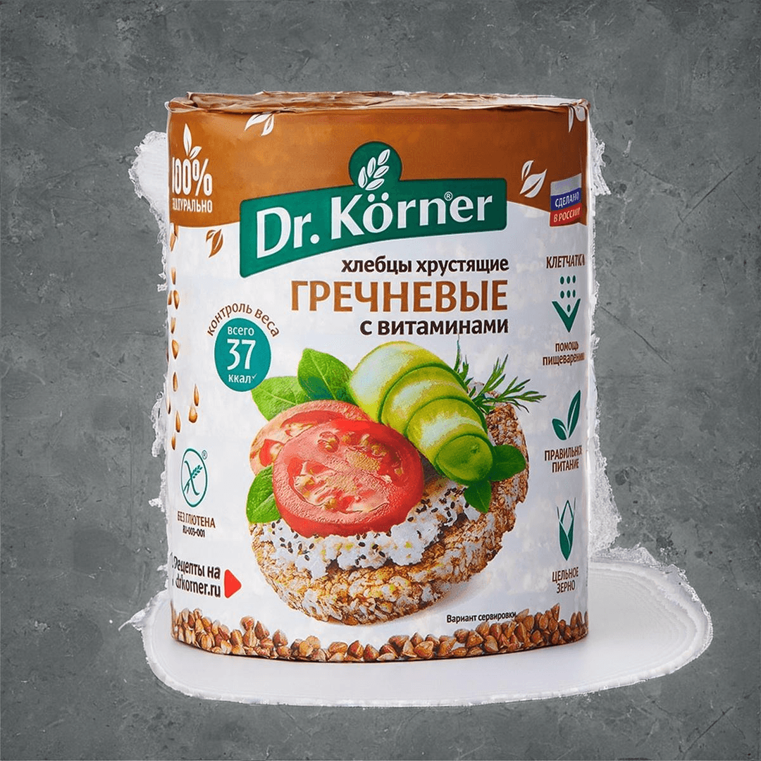 Гречневые хлебцы dr.Korner